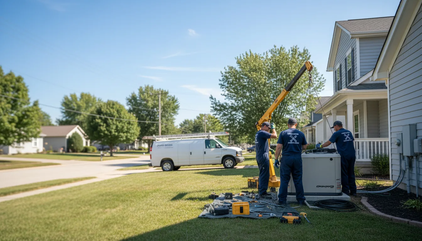 Generator Installation in Floyds Knobs, IN near me